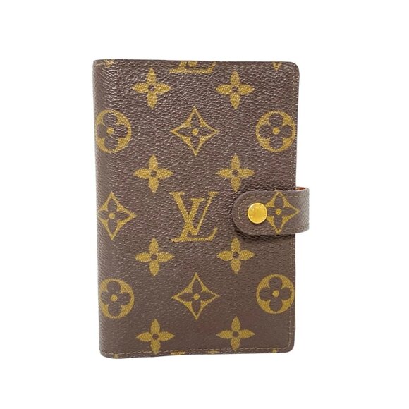 LOUIS VUITTON Agenda PM Monogram Agenda Monogram Canvas Cover Case 158-072025 - Picture 1 of 9